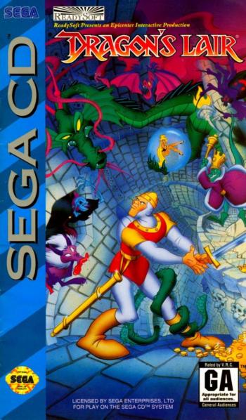 Cover Dragon's Lair for Sega CD